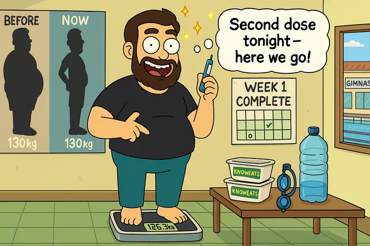 Week 1 Complete: Second Dose Tonight